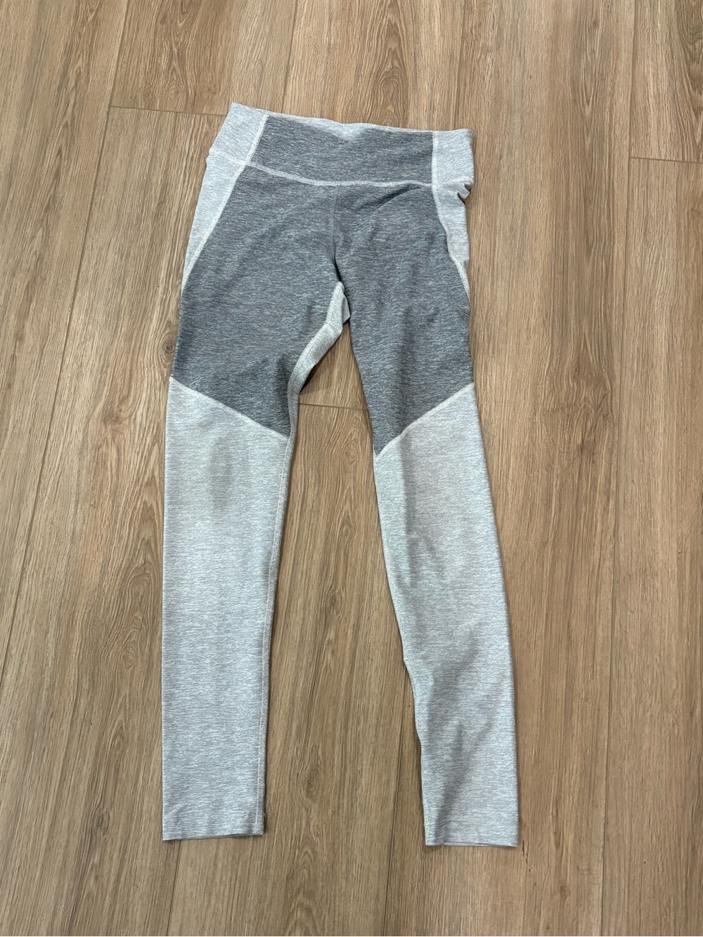 Outdoor Voices Gray Colorblock Leggings for Kids
